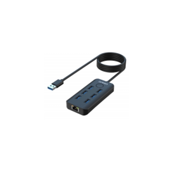 Onten OTN-8121 6 Port USB Hub With Ethernet Port